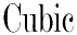 ���塼�ӥå���Cubic